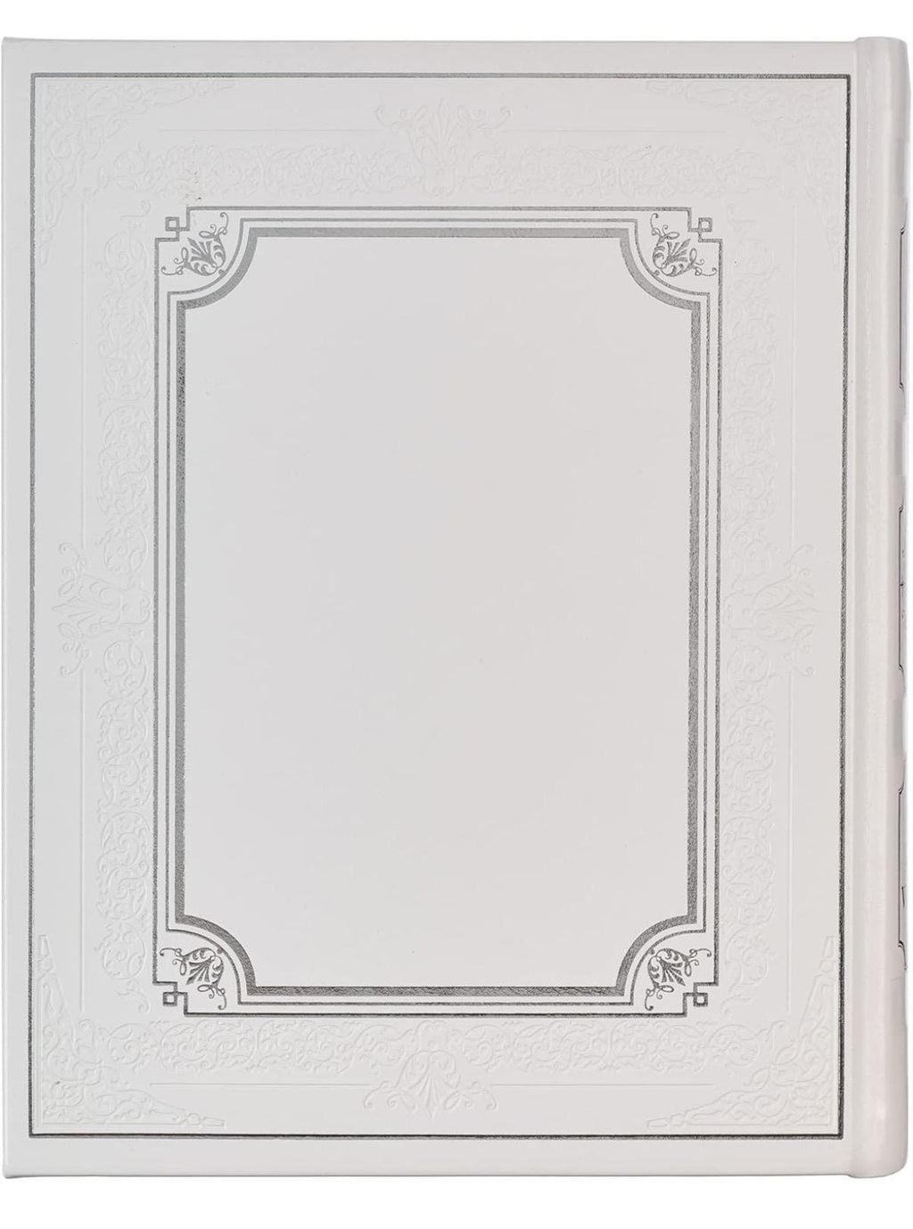 Personalized KJV Family Bible - Large White Leather Heirloom