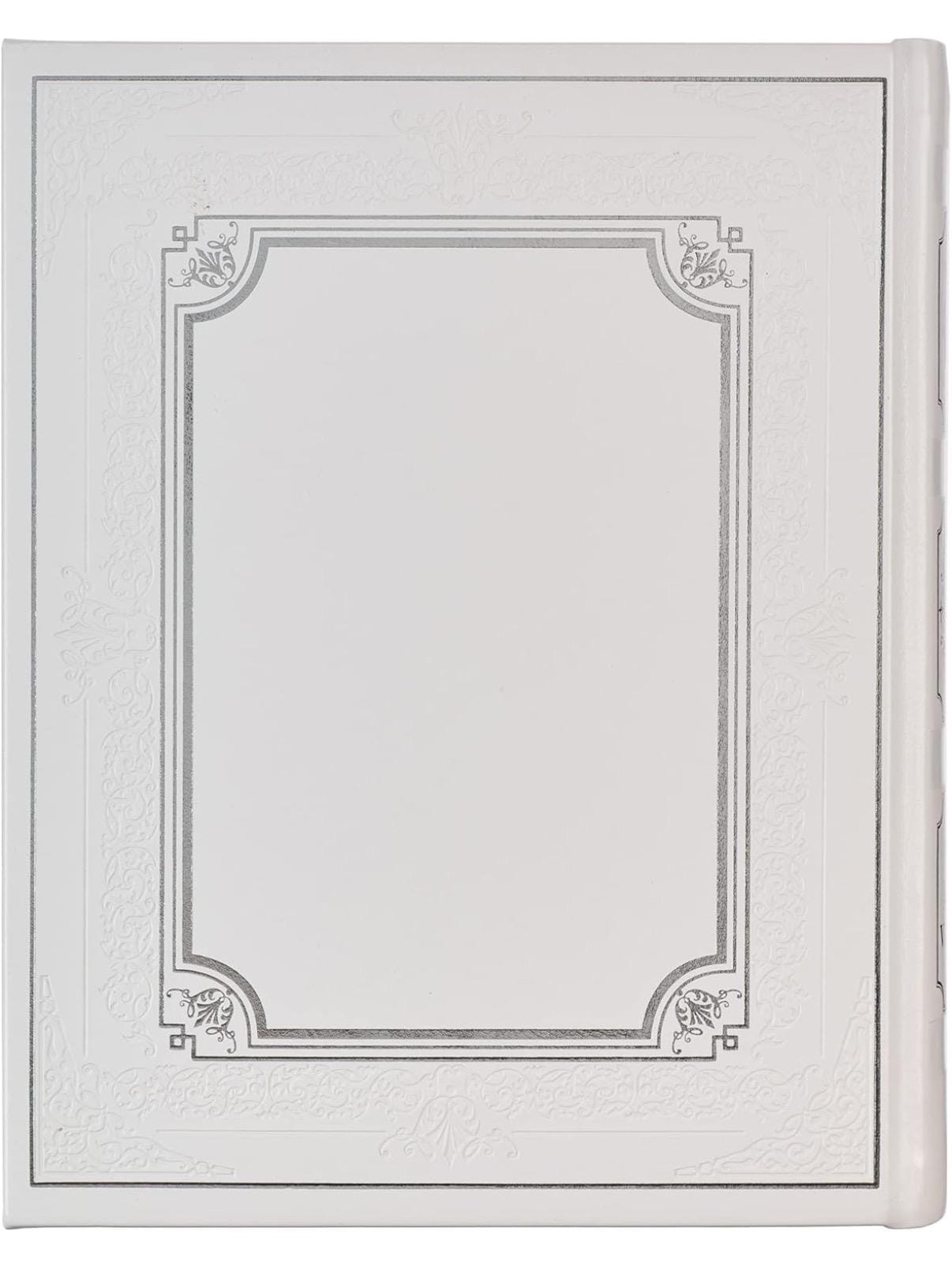 Personalized KJV Family Bible - Large White Leather Heirloom