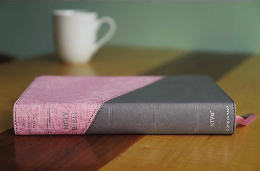 Personalized NIV Large Print Bible, Engraved Bible, Personalized Bible, Baptism Gift, Graduation Gift, Bible, laser engraved