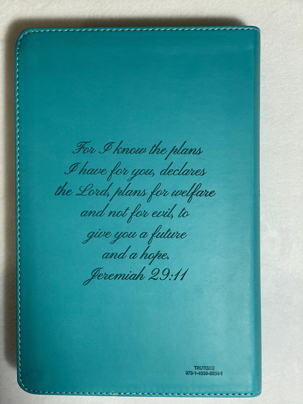 Biblia de estudio para estudiantes ESV grabada con láser