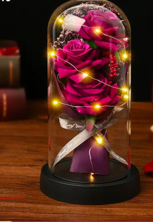 Personalized Rose Dome