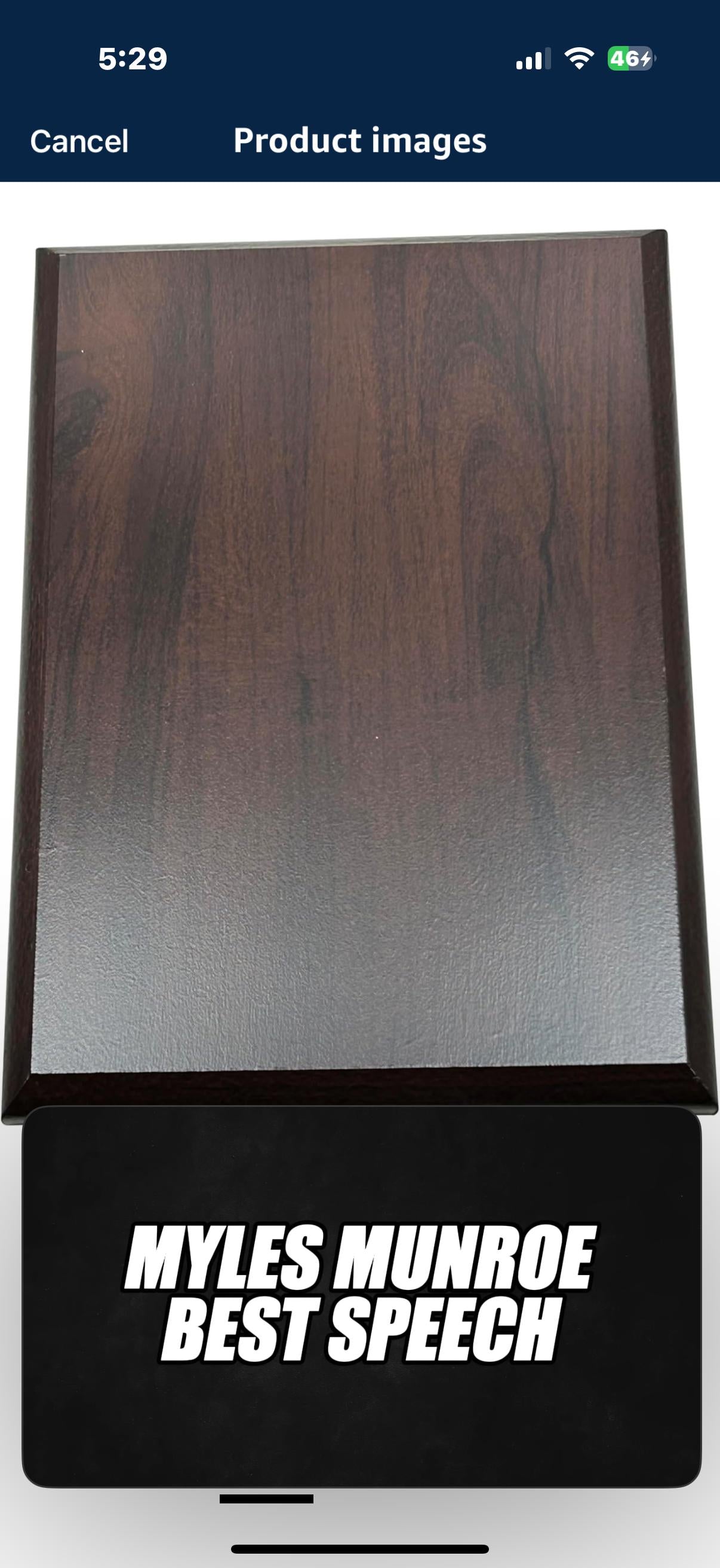 Placa de Reconocimiento 5x7 - Premio Personalizado para Agradecimiento a Empleados - Regalo de Agradecimiento por Logro - ¡Personalice ahora!