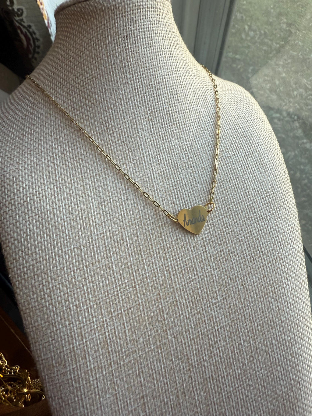 Gargantilla Corazón Personalizada