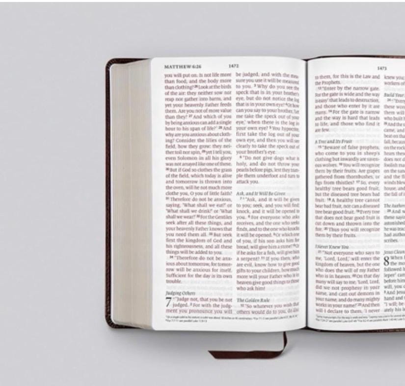 Personalized ESV Large Print Bible, Chestnut TruTone Cover, Engraved Bible
