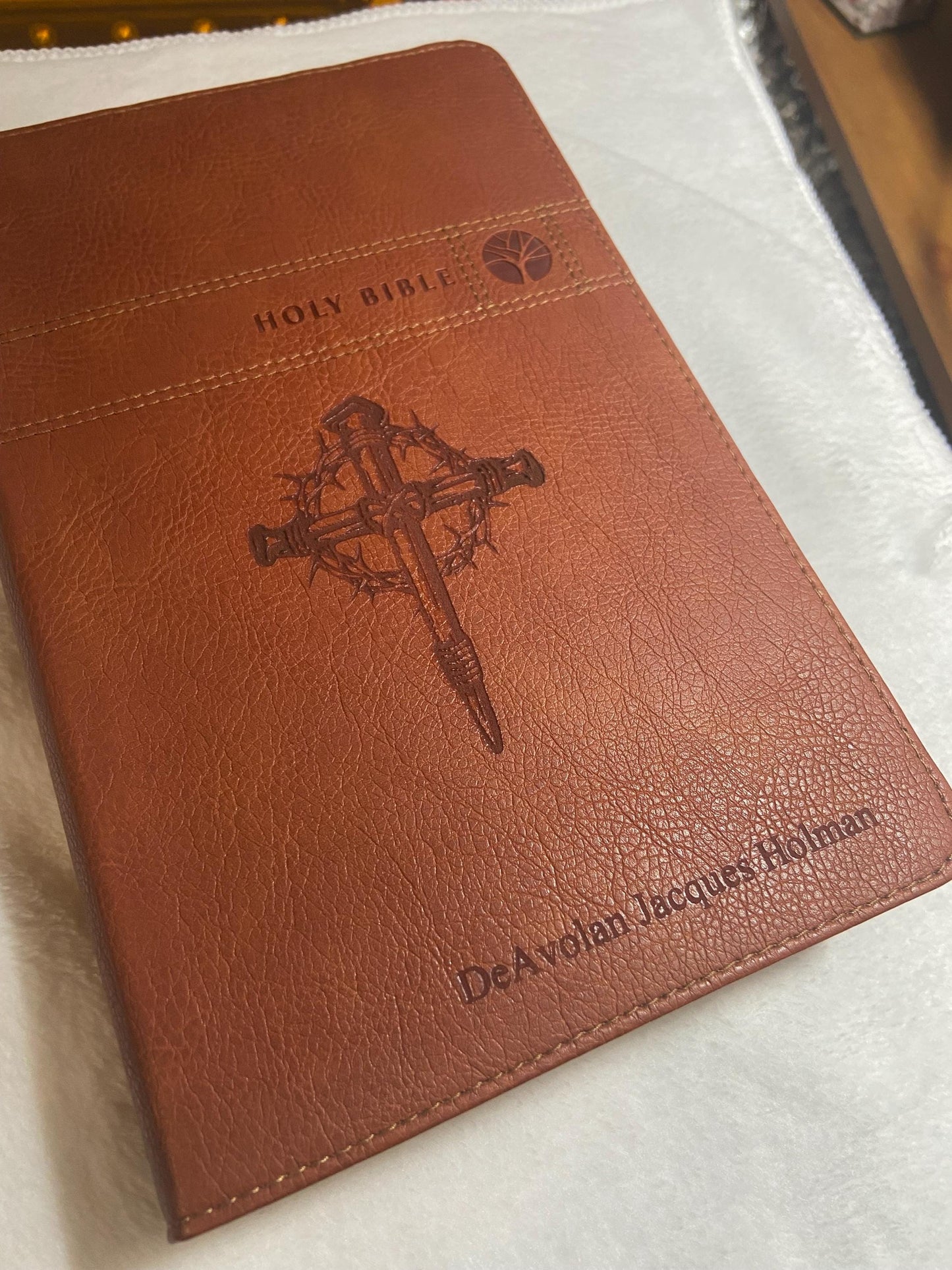 Men Devotional Bible, Personalized Bible, Men Study Bible
