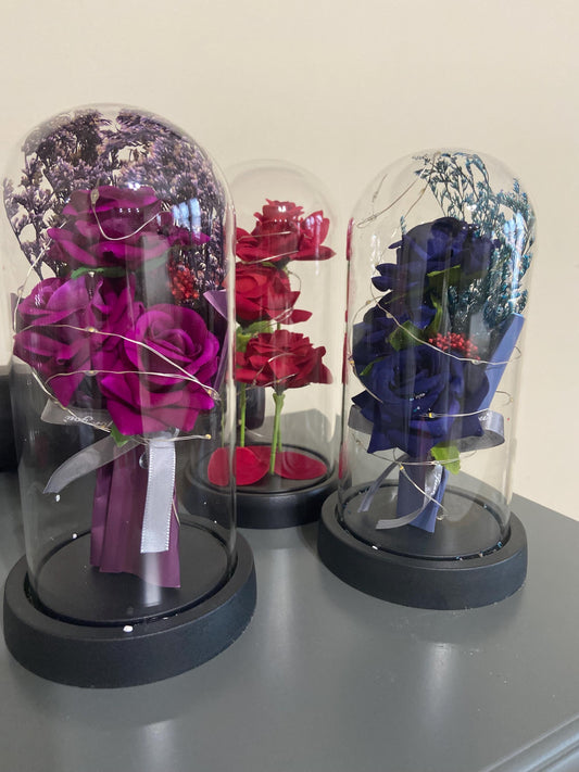 Personalized Anniversary Eternal Rose