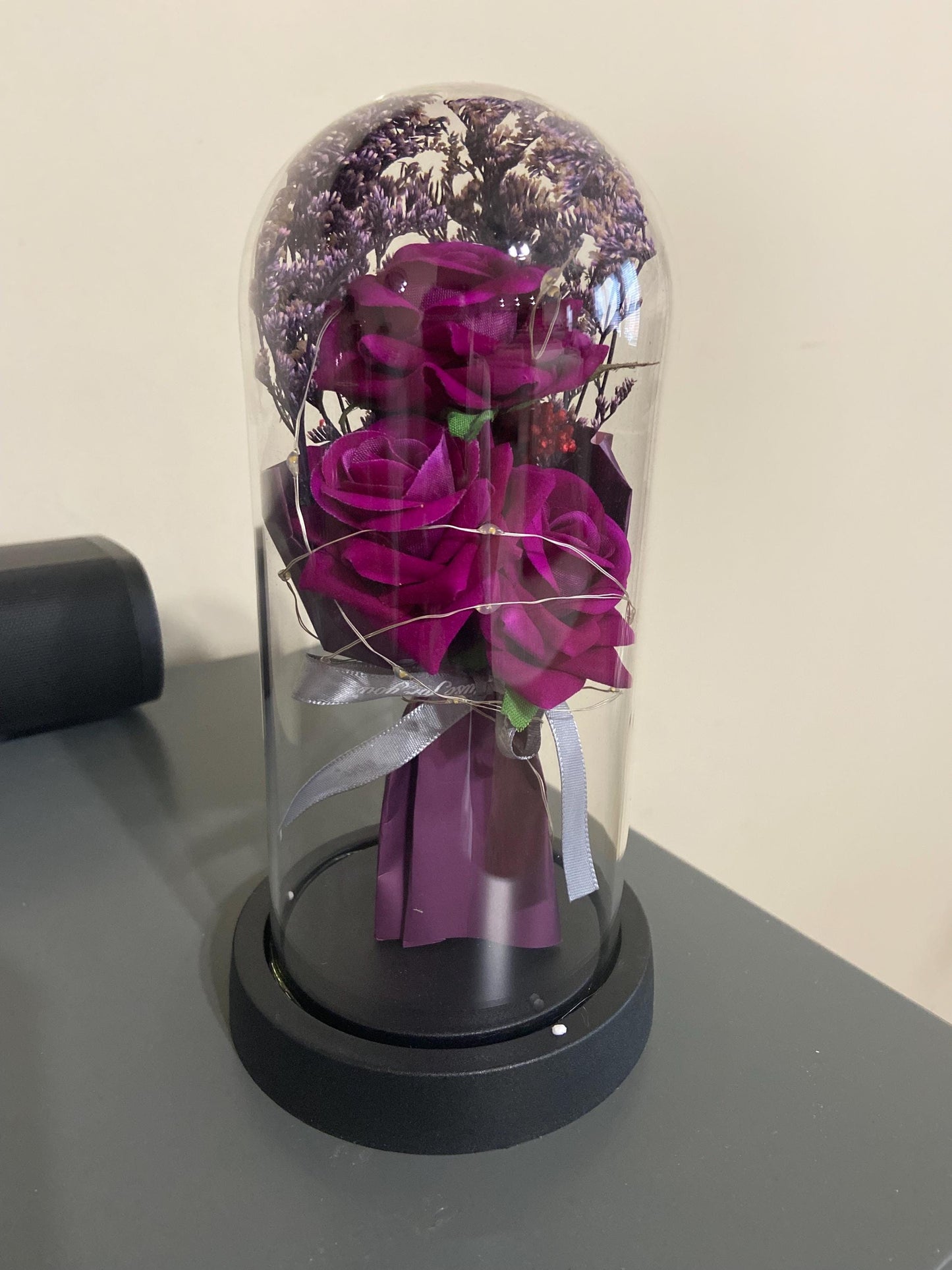 Personalized Anniversary Eternal Rose