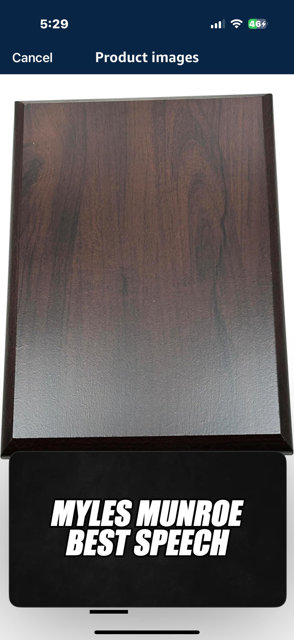 Recognition Plaque 8x10 - Personalized Award for Employee Appreciation - Thank You Gift for Achievement - Customize Now!