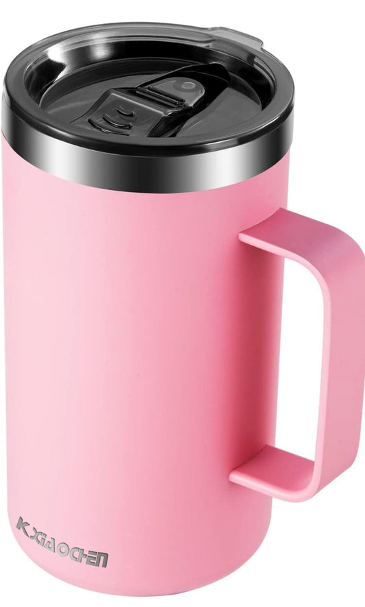 10 pc Personalized 20oz Insulated mug with lid
