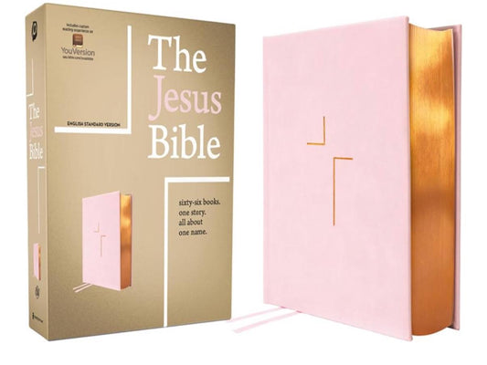 Personalized  ESV Edition, Leathersoft over Board, Pink