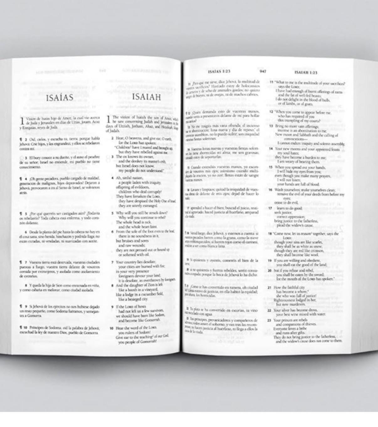 Spanish Bible, Get a name personalized in Spanish