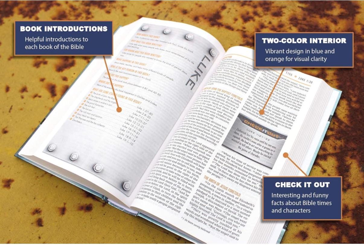 Personalized Boys NIV Bible