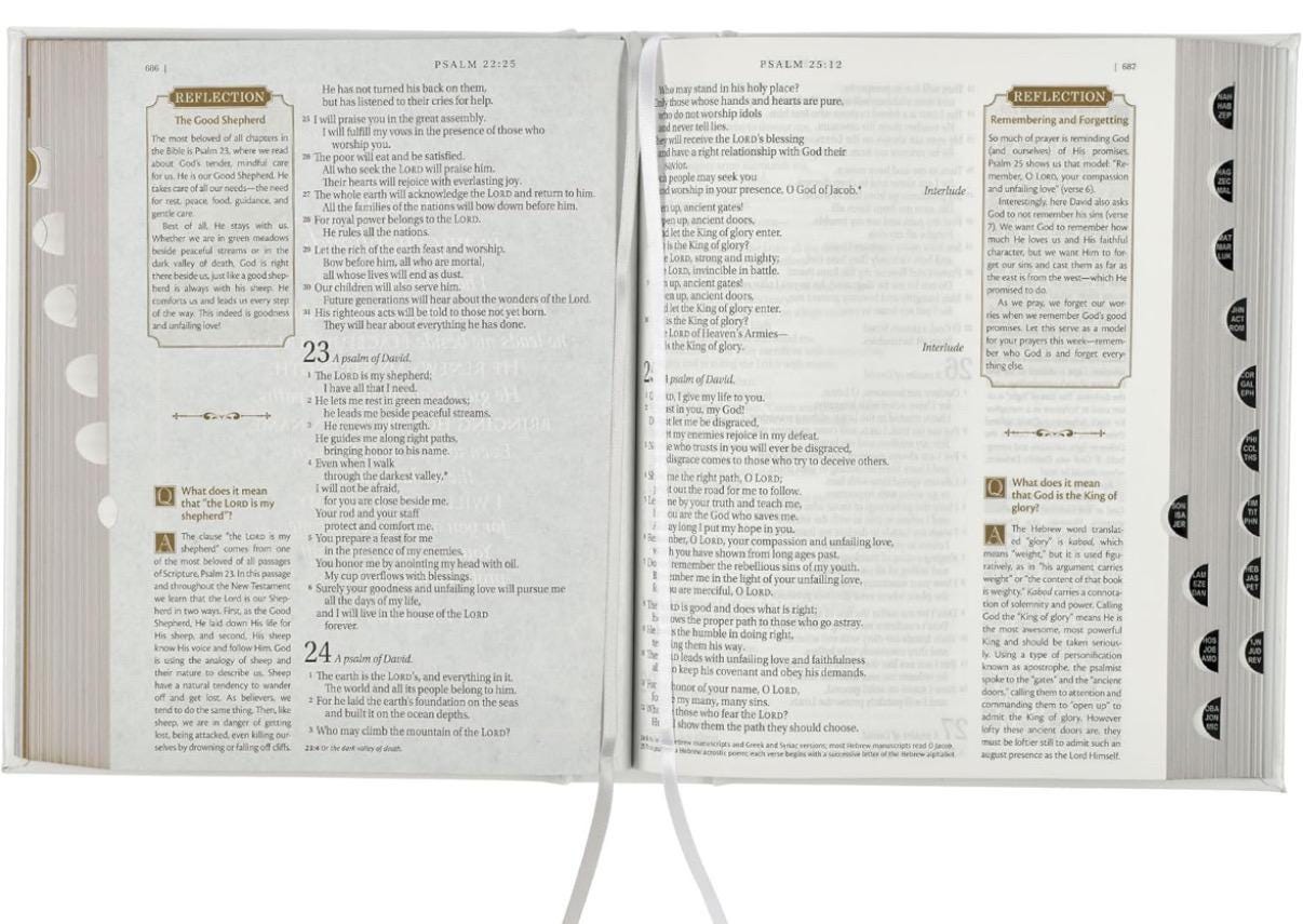 Personalize the family name and a verse. NLT Family Heritage Bible, Large Print Family Heirloom Devotional Bible for Study