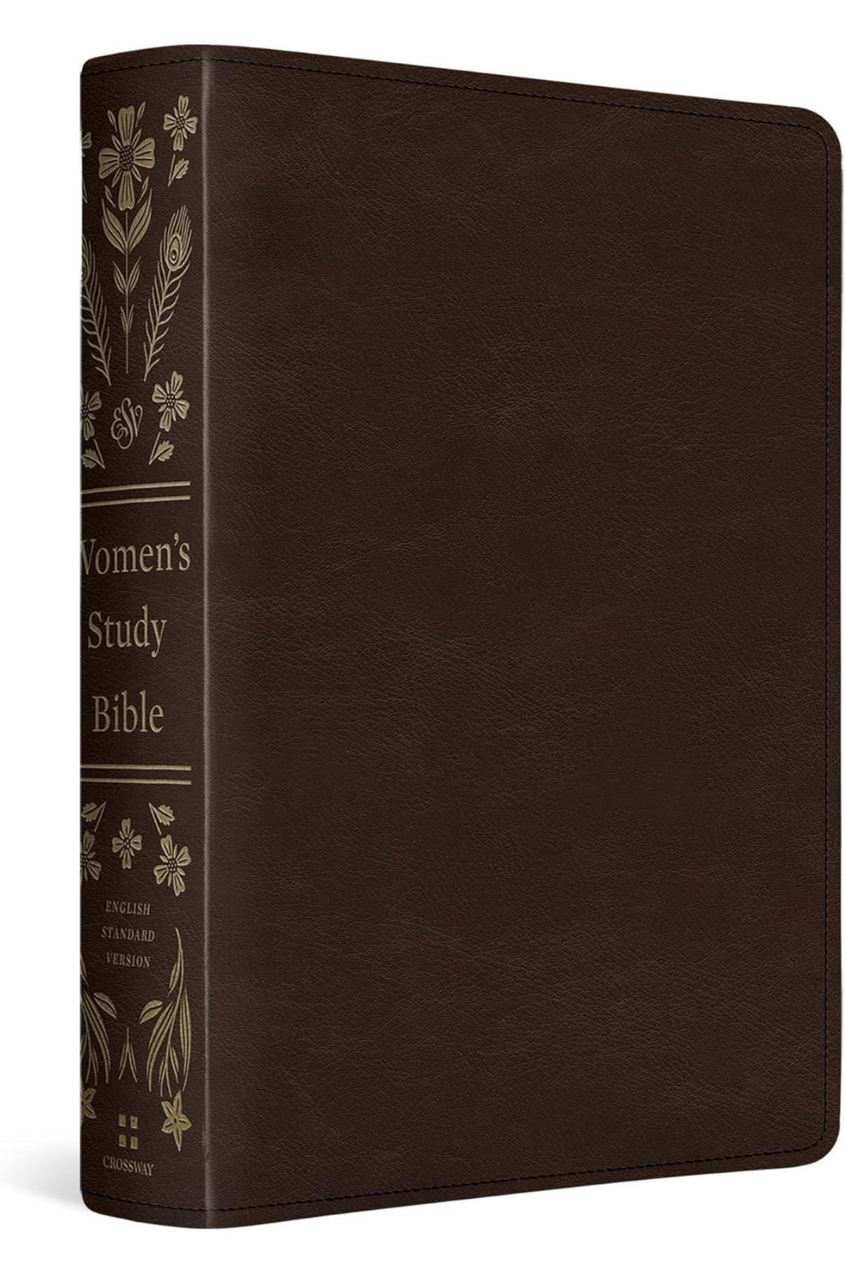 Personalized ESV Women's Study Bible: Deep Brown TruTone Cover