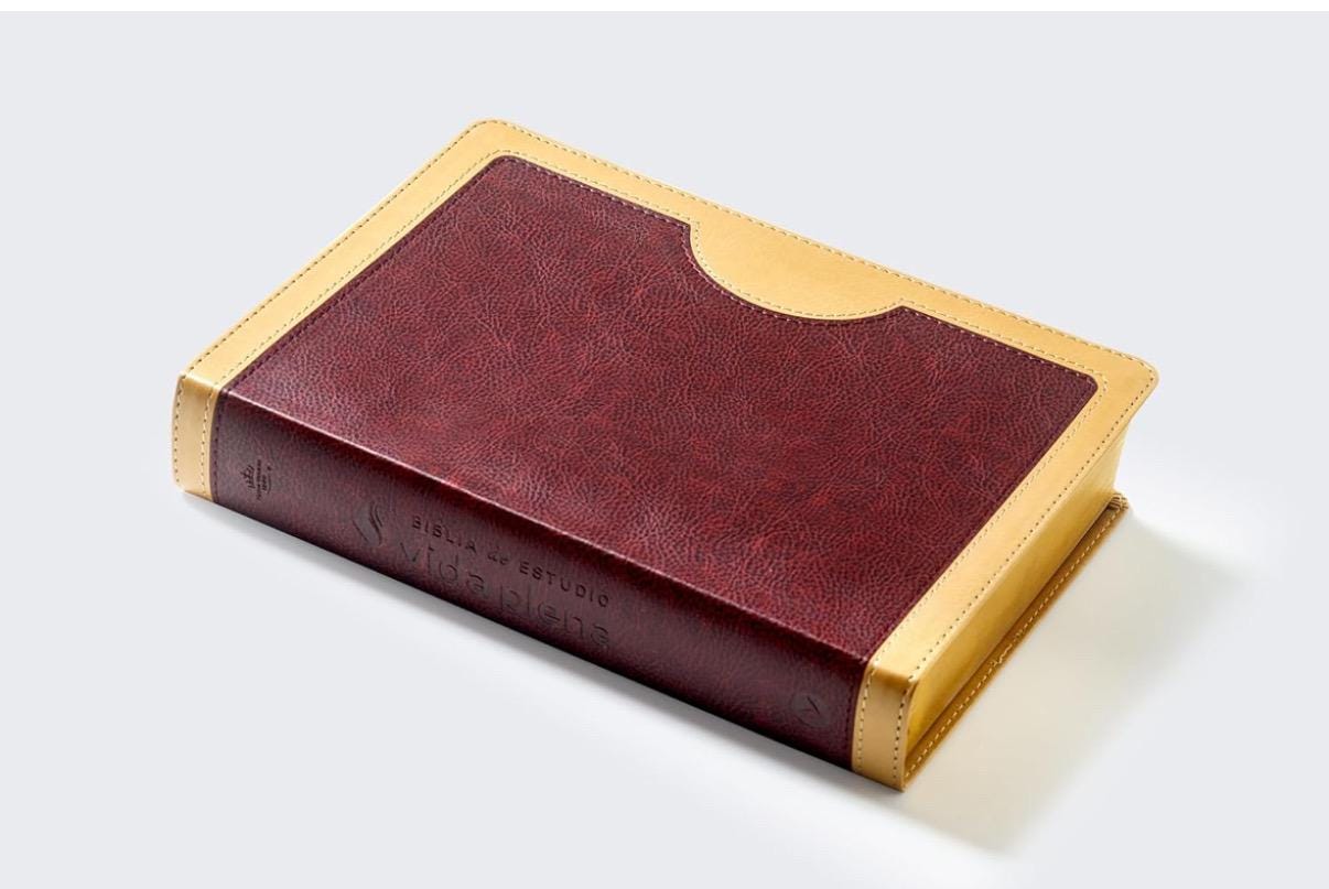 Spanish Study Bible, RVR60, Rojo-Beige Leathersoft Edition