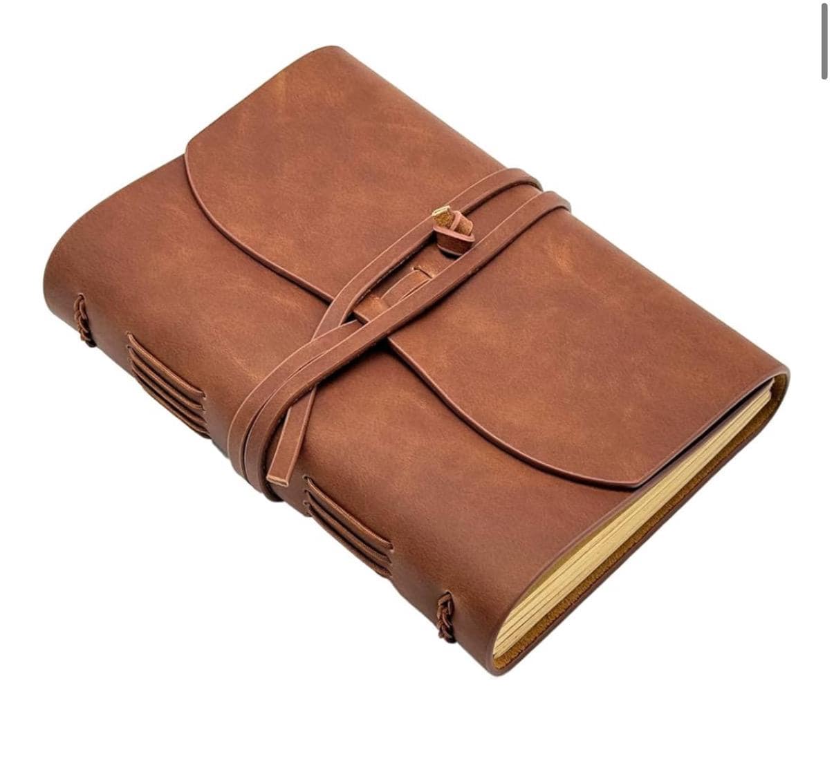 Personalized Leather Journal - A5 Vintage Travel Diary