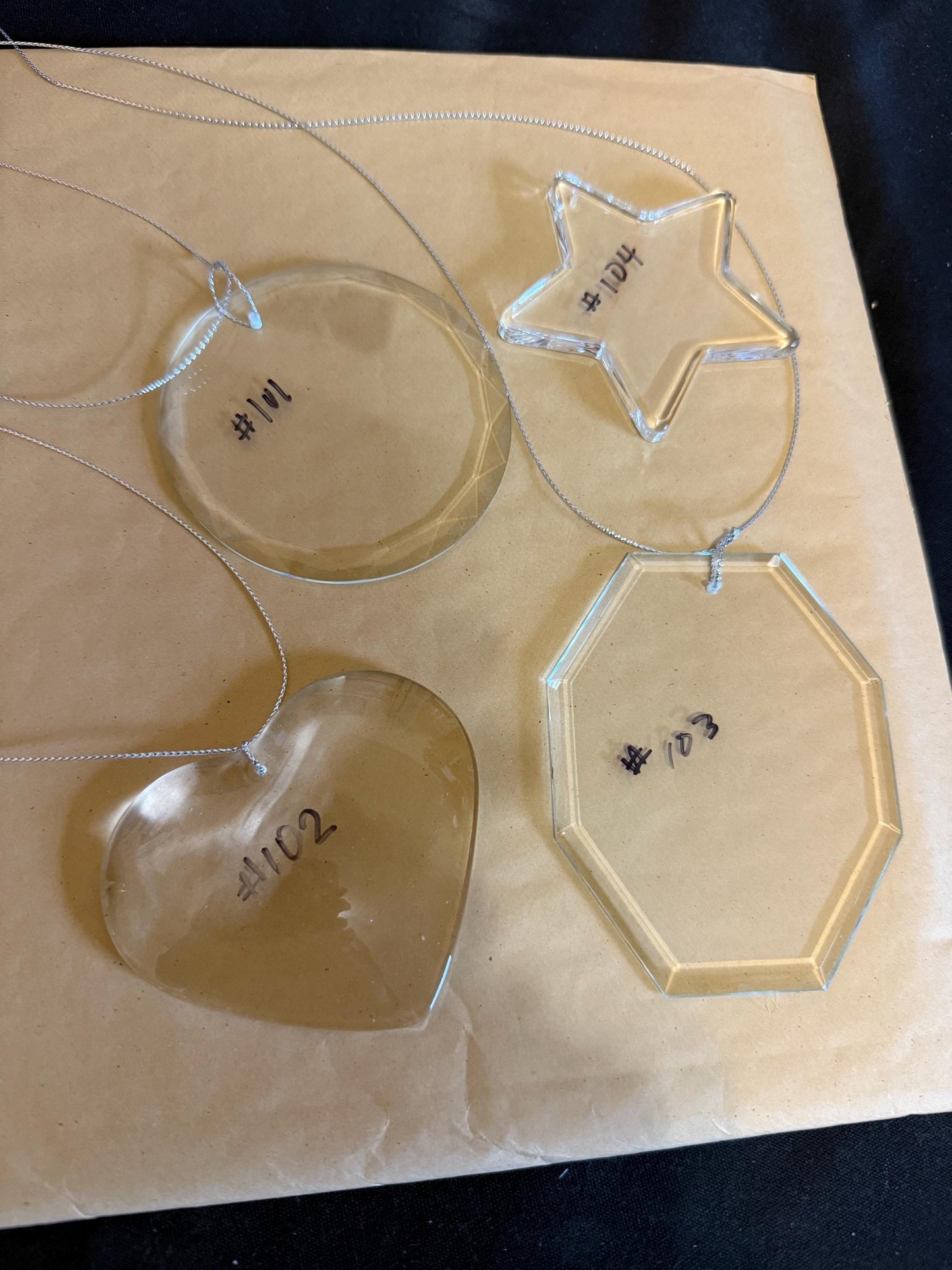 Personalized Glass Ornaments