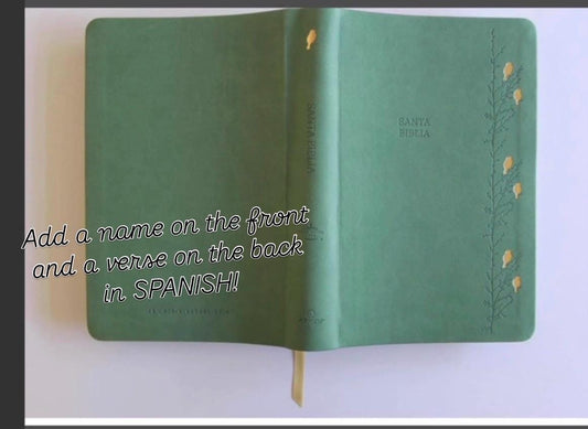 Lasered  Biblia RVR 1960 Bible, Spanish Bible