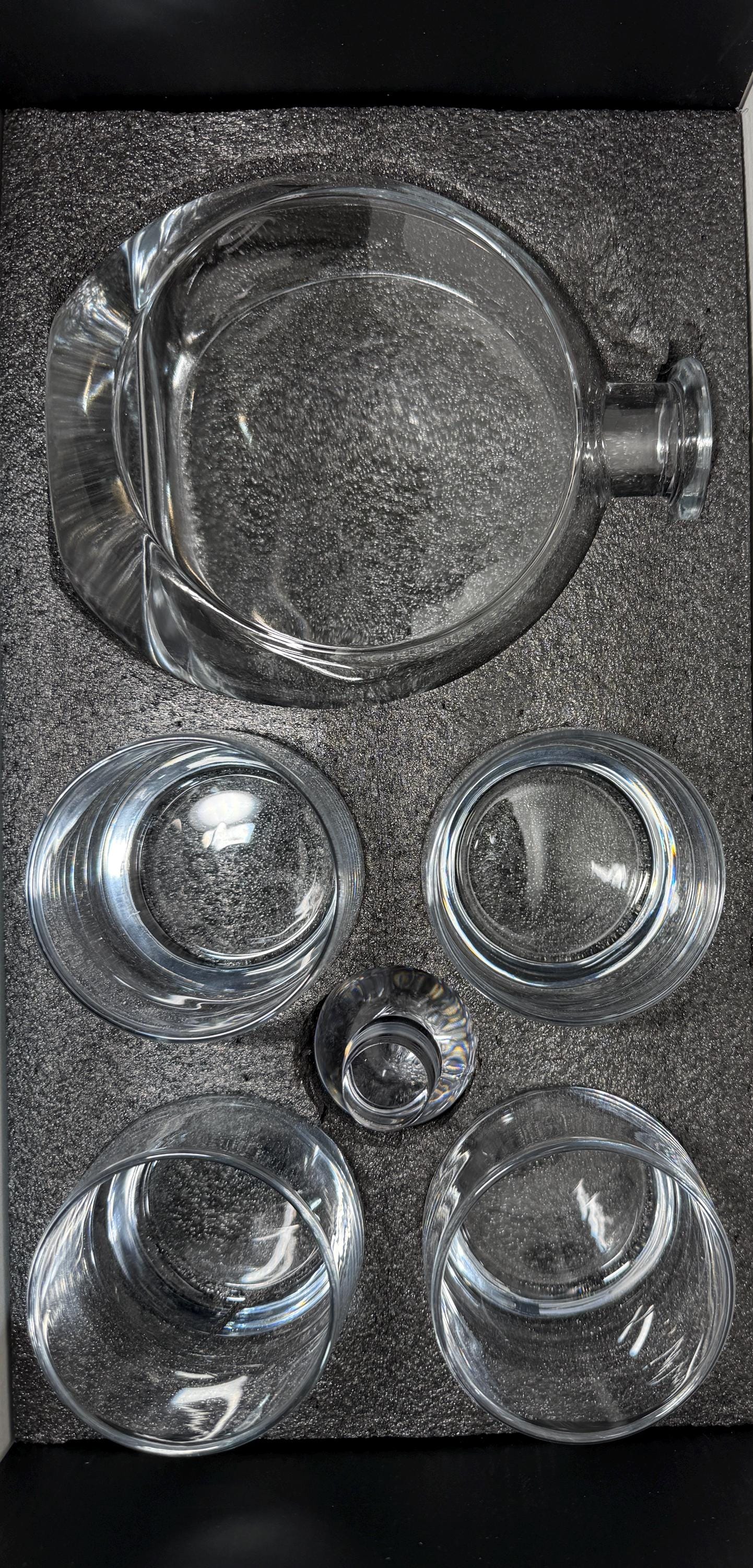 Personalized Premium Glass Decanter Set